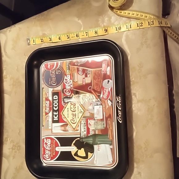 Vintage 1990 Coca Cola tray "Through the Years" print. Pristine! - Picture 5 of 6